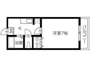 エスポワール大桑島の物件間取画像